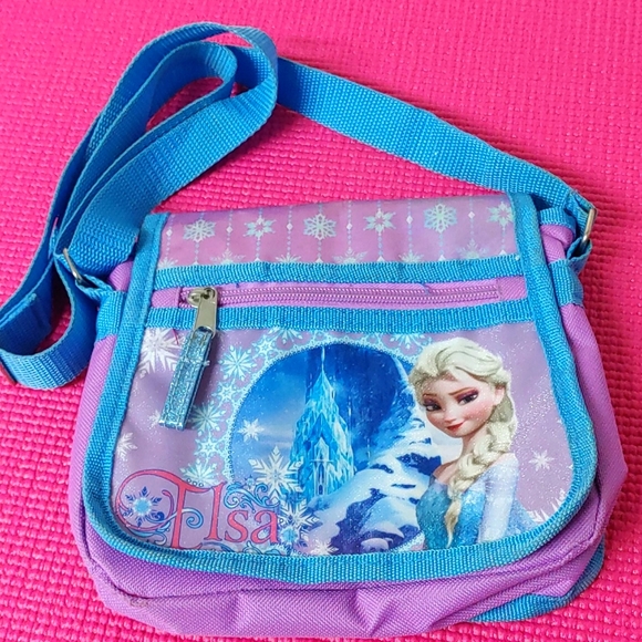 Disney Frozen Elsa Crossbody Puse - Picture 1 of 6